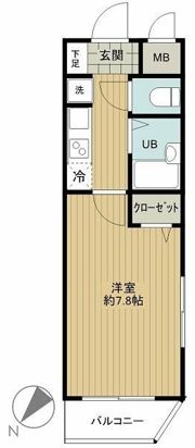 グランヴァン駒込染井の間取り画像