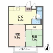 小川コーポの間取り画像
