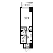 ミュプレ北浜EASTの間取り画像