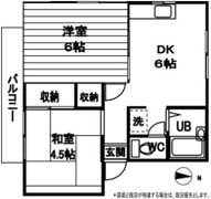 ブルーシャトレAの間取り画像