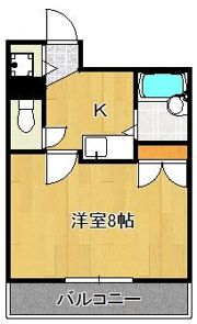 ヴィラアカデミアの間取り画像