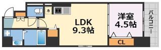 藤の邸 江戸堀の間取り画像