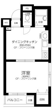 シャトル・Kの間取り画像