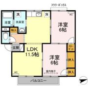 セジュールM A棟の間取り画像