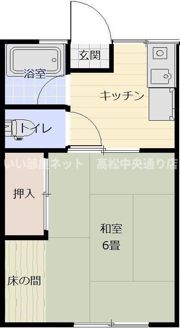 シティハイムコーポMIIの間取り画像