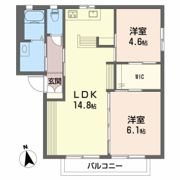 バリュージュ生石の間取り画像
