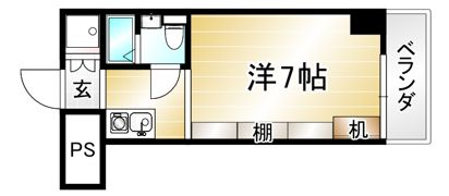 シリウス星の子の間取り画像