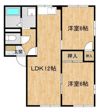 ファミール梅園Cの間取り画像