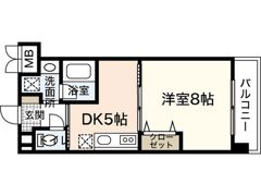COCO学南町の間取り画像