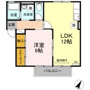 メゾンつつじケ丘 B棟の間取り画像
