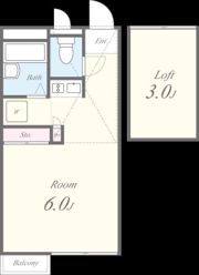 ヴィラ・メテオの間取り画像