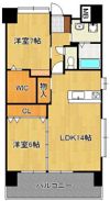 フォーストリングス 竪町の間取り画像