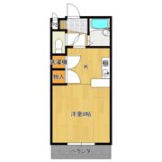 第3ルーブルマンションの間取り画像