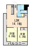 シャトード本山の間取り画像