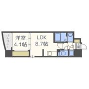 SERENiTE本町エコートの間取り画像