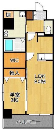 CityCourt折尾の間取り画像