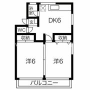 ラッキーハウスの間取り画像