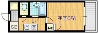 エムロード都島の間取り画像