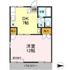 セジュール住吉 B棟の間取り画像
