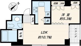 ESARES中野の間取り画像