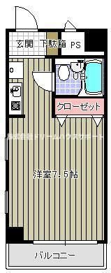 グランブルーの間取り画像