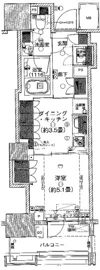 パークホームズ横濱関内の間取り画像