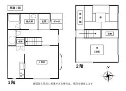前箱田町貸戸建ての間取り画像
