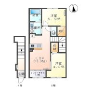 ミルフルールの間取り画像