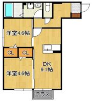 Ariga10 C棟の間取り画像