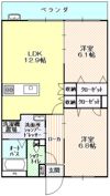 ワンワンハイツ愛犬館の間取り画像