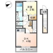 コンフォート矢賀の間取り画像