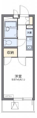レオパレス葵の間取り画像