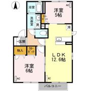 シャリテ Aの間取り画像