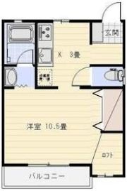 ドミールMの間取り画像