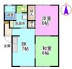 シャンデールFの間取り画像
