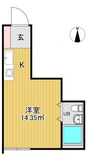 グリーンハイツ仙川の間取り画像