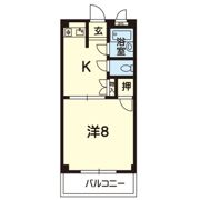 ビラ・サンライズの間取り画像