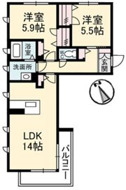 WingCourt F.Rの間取り画像