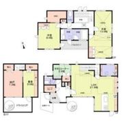 吹田市千里山西5丁目45ー9戸建の間取り画像