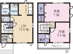 オリエントの間取り画像