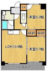 フィオレンティーナの間取り画像
