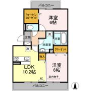 ウイングMISAWA ⅩⅡの間取り画像