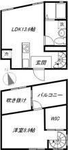 ロシェ沼袋の間取り画像