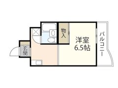 東雲コーポの間取り画像