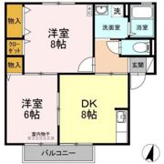 メゾンプリネール B棟の間取り画像