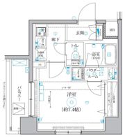 クオリタス菊川の間取り画像