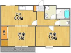 ペガソス熊谷の間取り画像