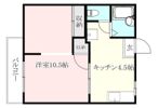 メゾンド田代 B棟の間取り画像