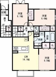 la chanceの間取り画像
