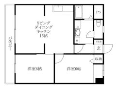 スカイビル生石の間取り画像